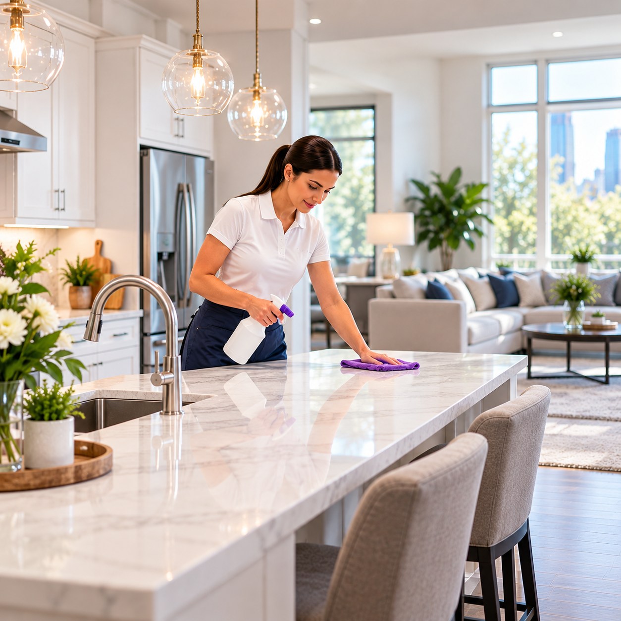 Professional cleaning services